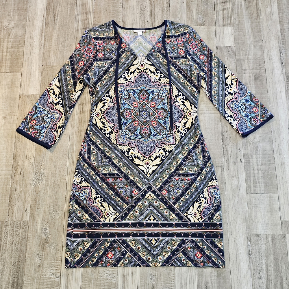 Westport 1962 Womens Boho Knee Length Dress Festival Size 6